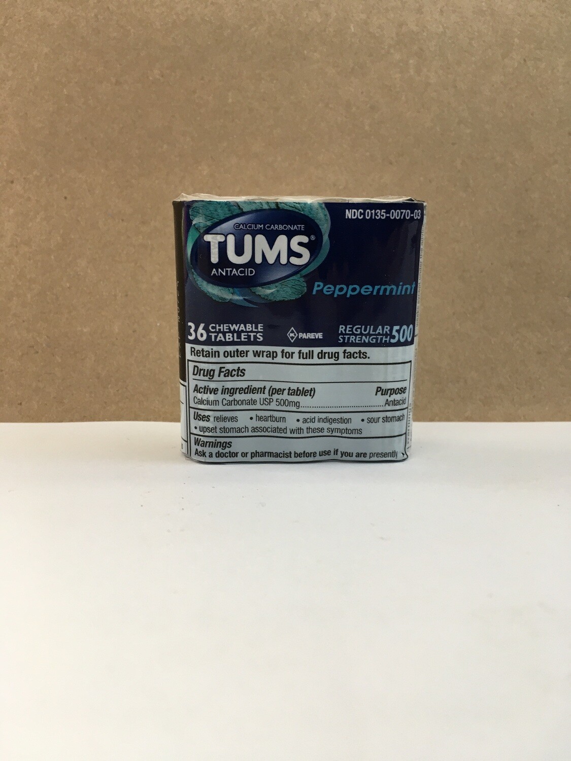 Health and Beauty / Antacid / Tums 3-pack