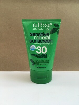 Health and Beauty / general / Alba Sunscreen, SPF 30