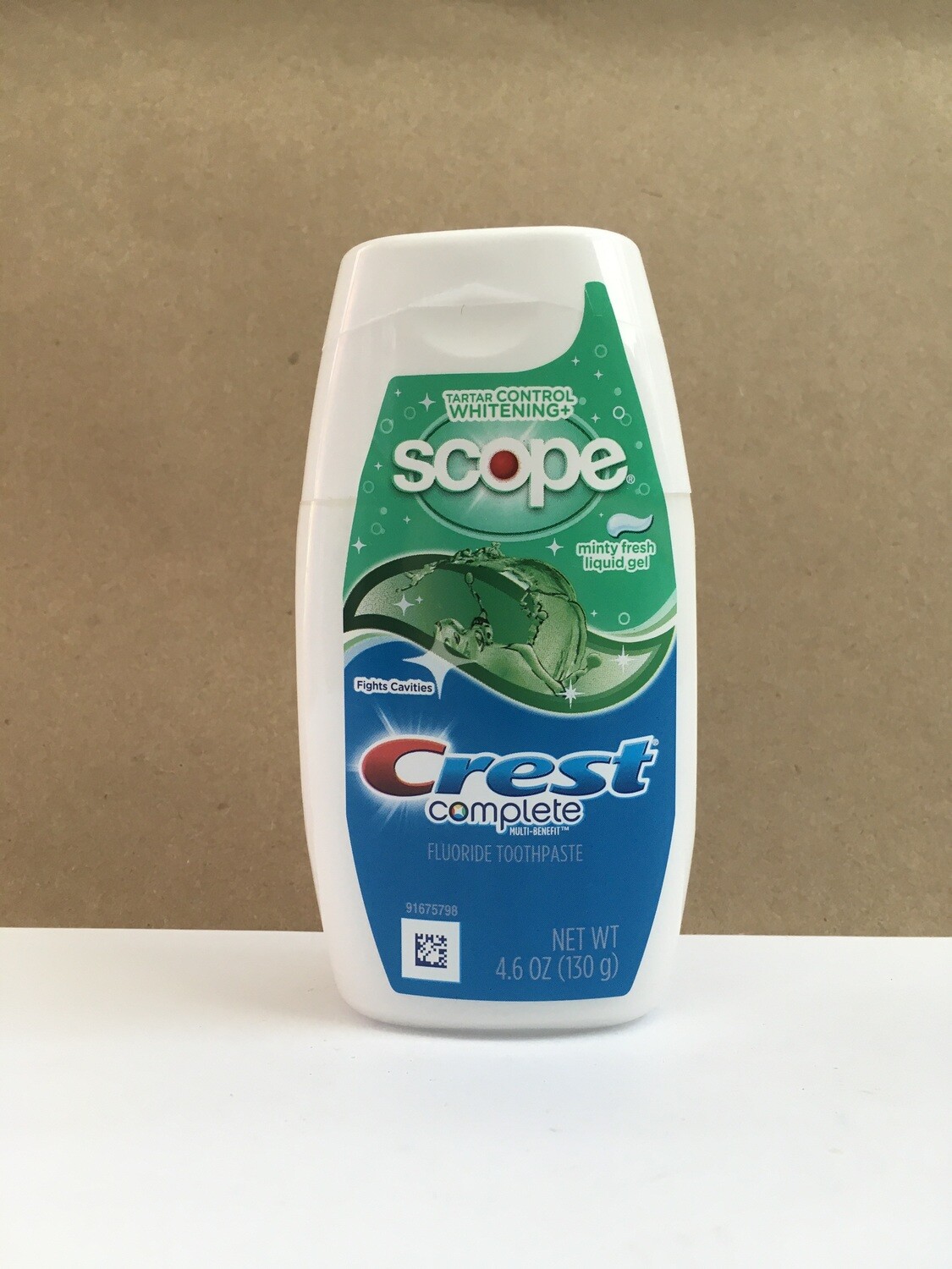 Health and Beauty / Toothpaste / Crest with Scope 4.6 oz