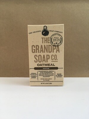 Health and Beauty / Soap / Grandpa Soap Co. Oatmeal Bar, 4.25 oz