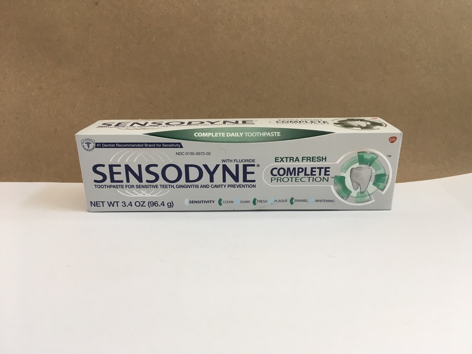 Health and Beauty / Toothpaste / Sensodyne Complete 3.4 oz