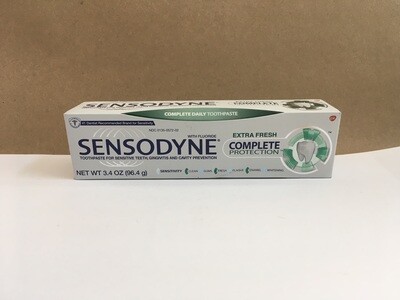 Health and Beauty / Toothpaste / Sensodyne Complete 3.4oz
