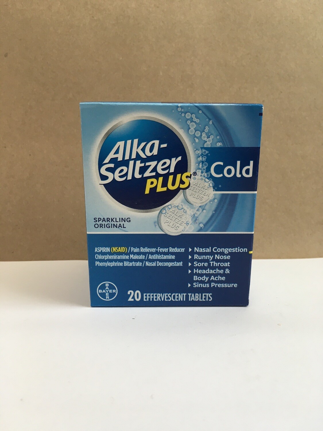 Health and Beauty / Cold / Alka-Seltzer Plus Cold 20-Pack