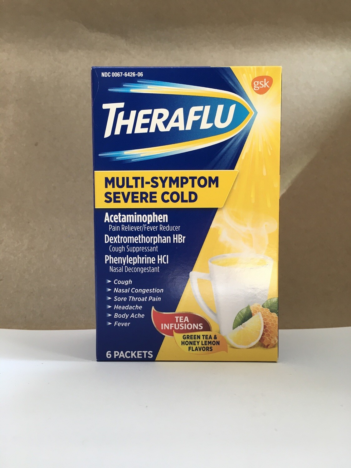 Health and Beauty / Medicine / Theraflu Nighttime Multisymptom with Lipton