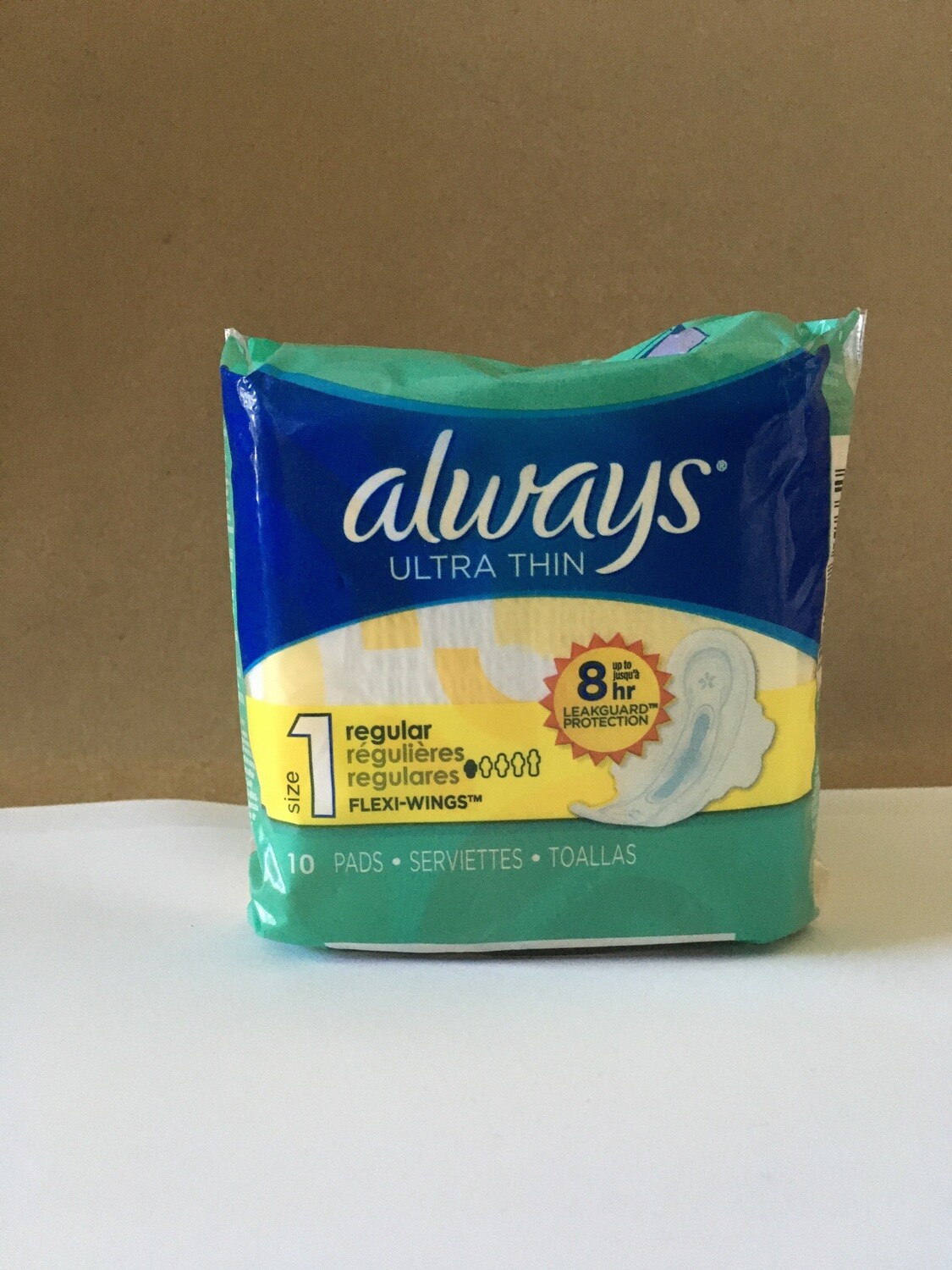 Health and Beauty / Feminine Products / Always Ultra Thin 10 ct