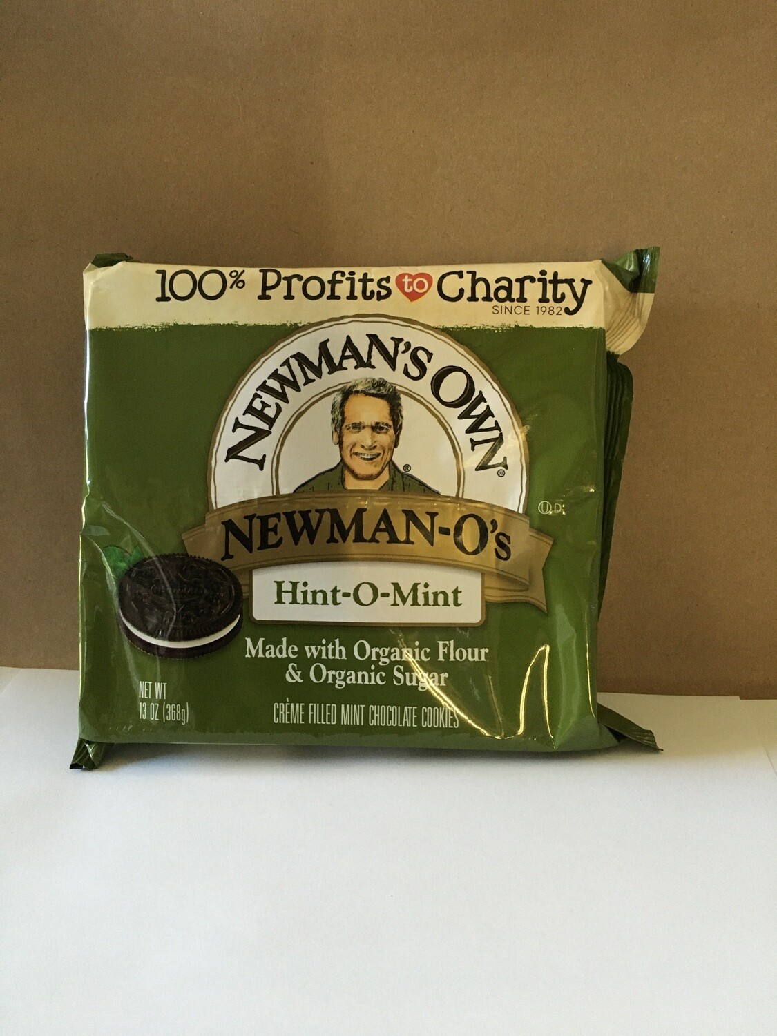 Cookies / Big Bag / Newman O's Mint, 13 oz