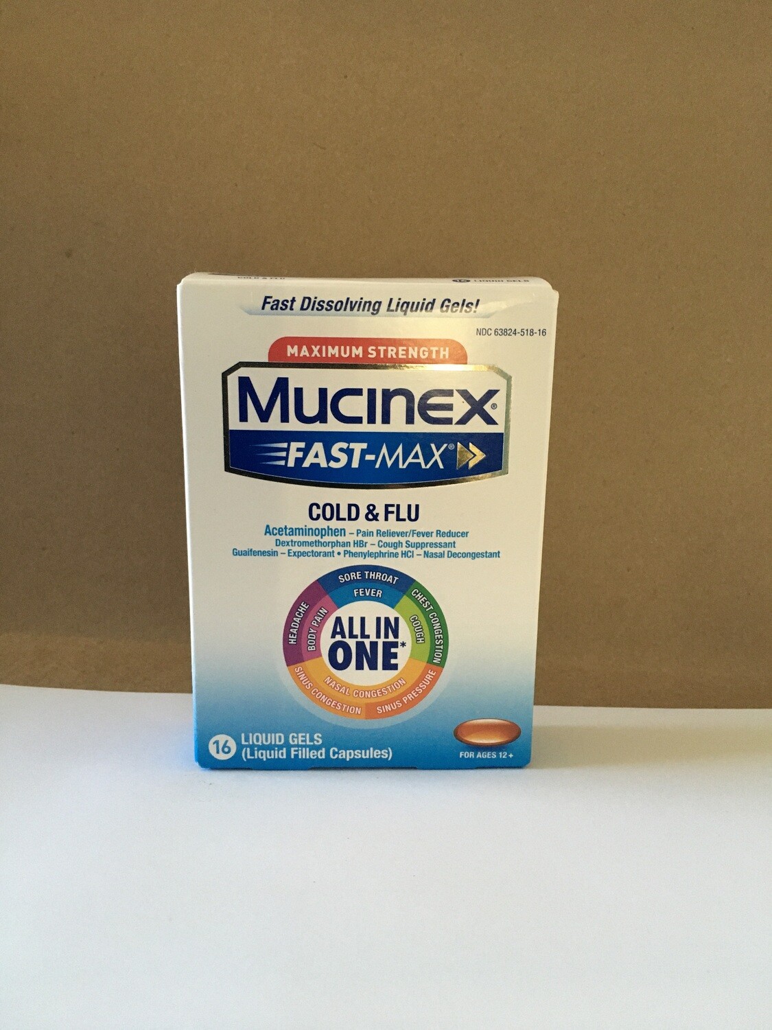Health and Beauty / Medicine / Mucinex Fast-Max 16ct