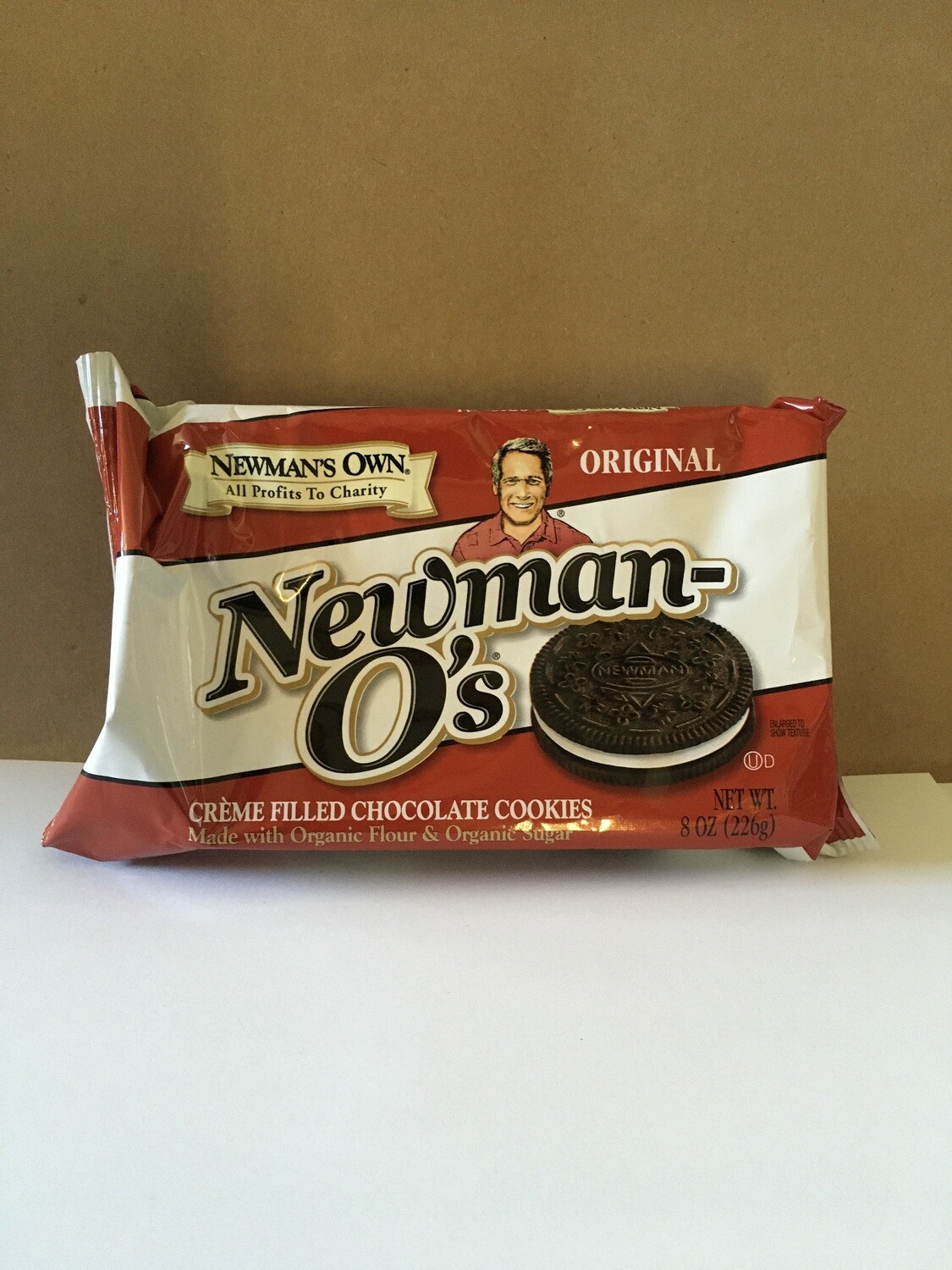 Cookies / Big Bag / Newman O's, 8 oz