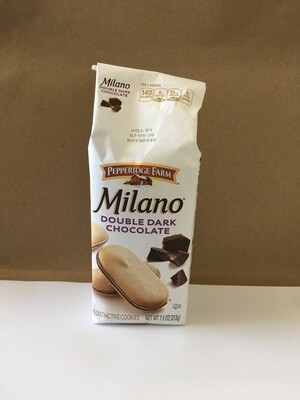 Cookies / Big Bag / Pepperidge Farm Double Chocolate Milano