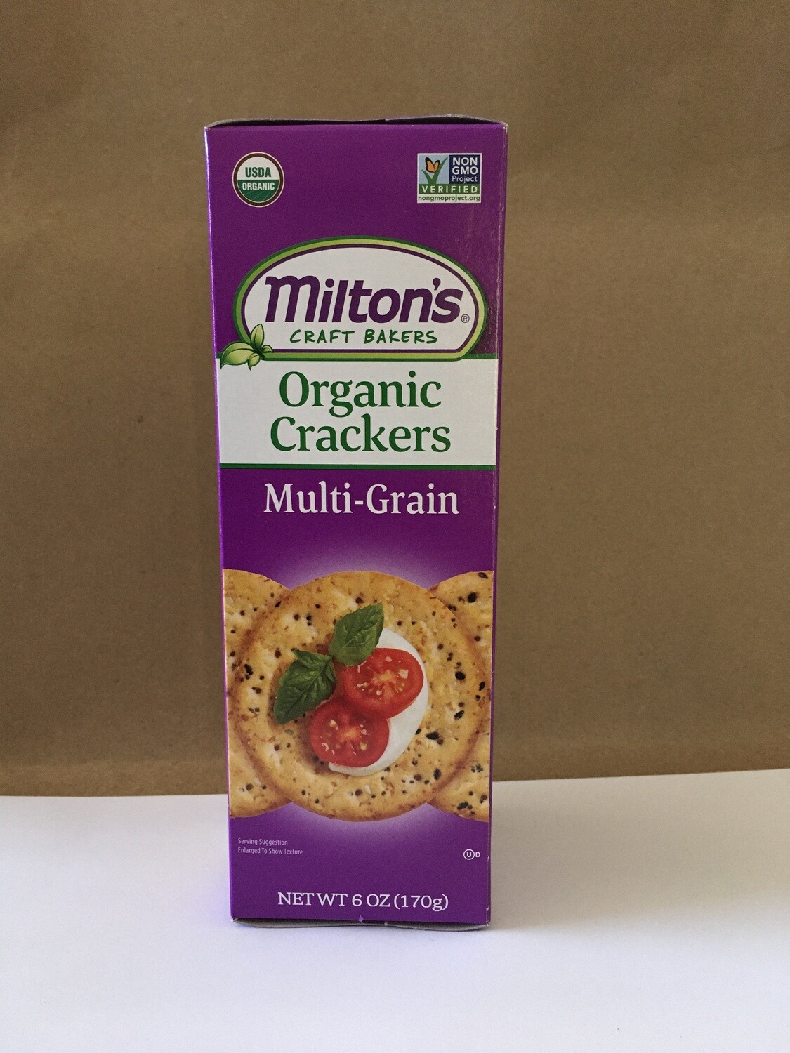 Snack / Crackers / Milton's Multigrain Cracker 6 oz