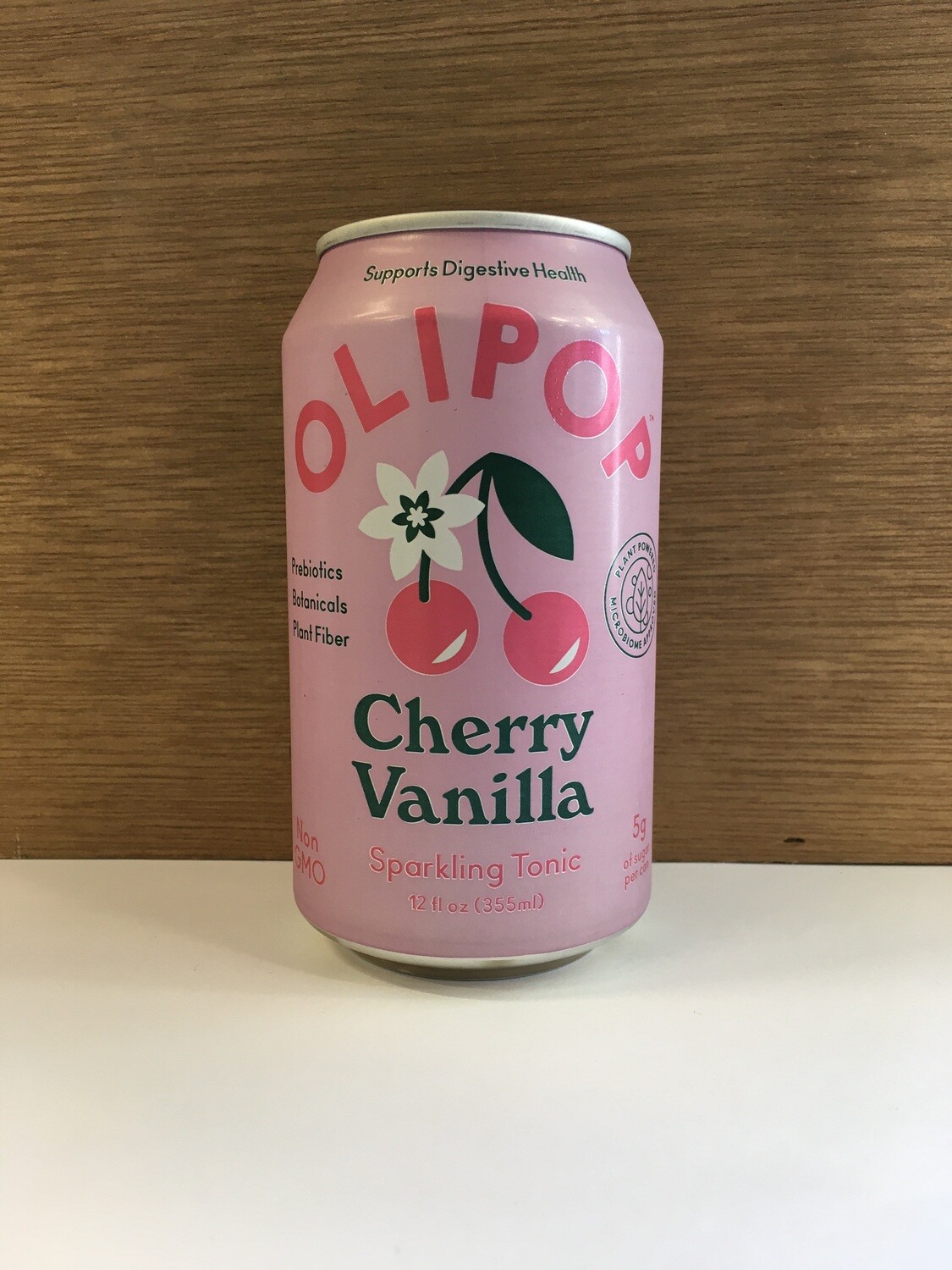 Beverage / Kombucha / Olipop Cherry Vanilla, 12 oz