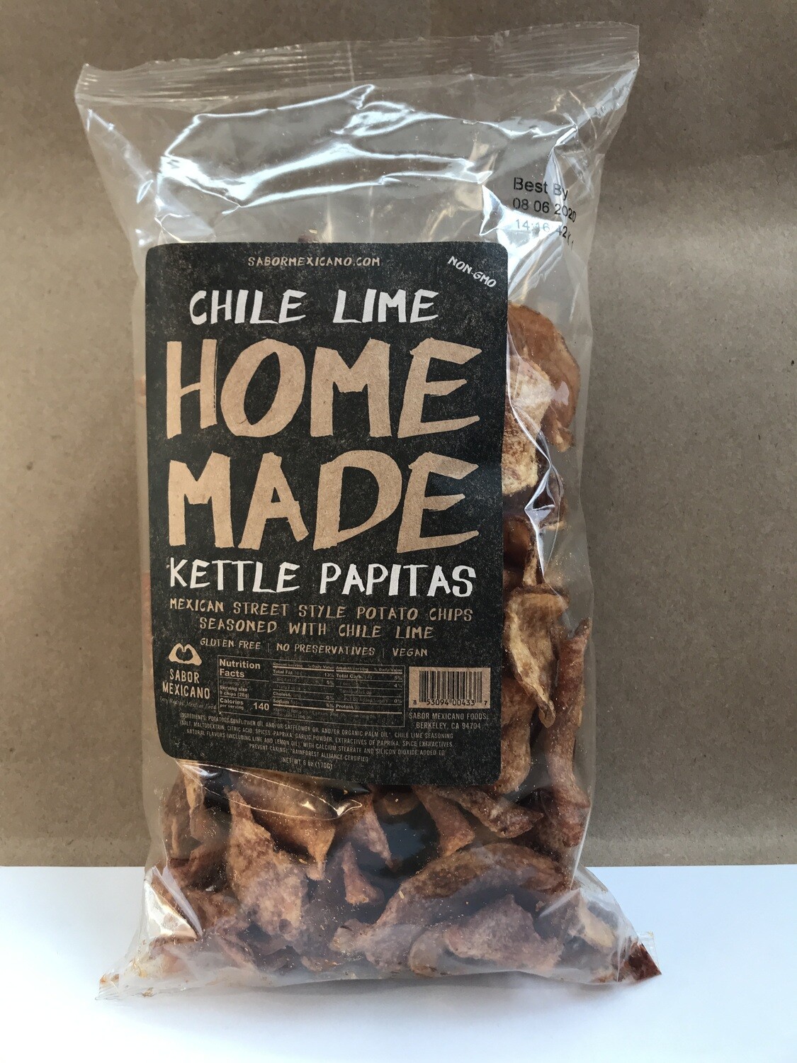 Chips / Big Bag / Sabor Chile Lime Papitas, 6 oz.
