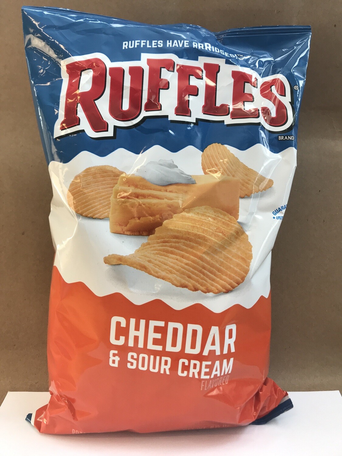 Chips / Big Bag / Ruffles Cheddar/Sour Cream 8 oz