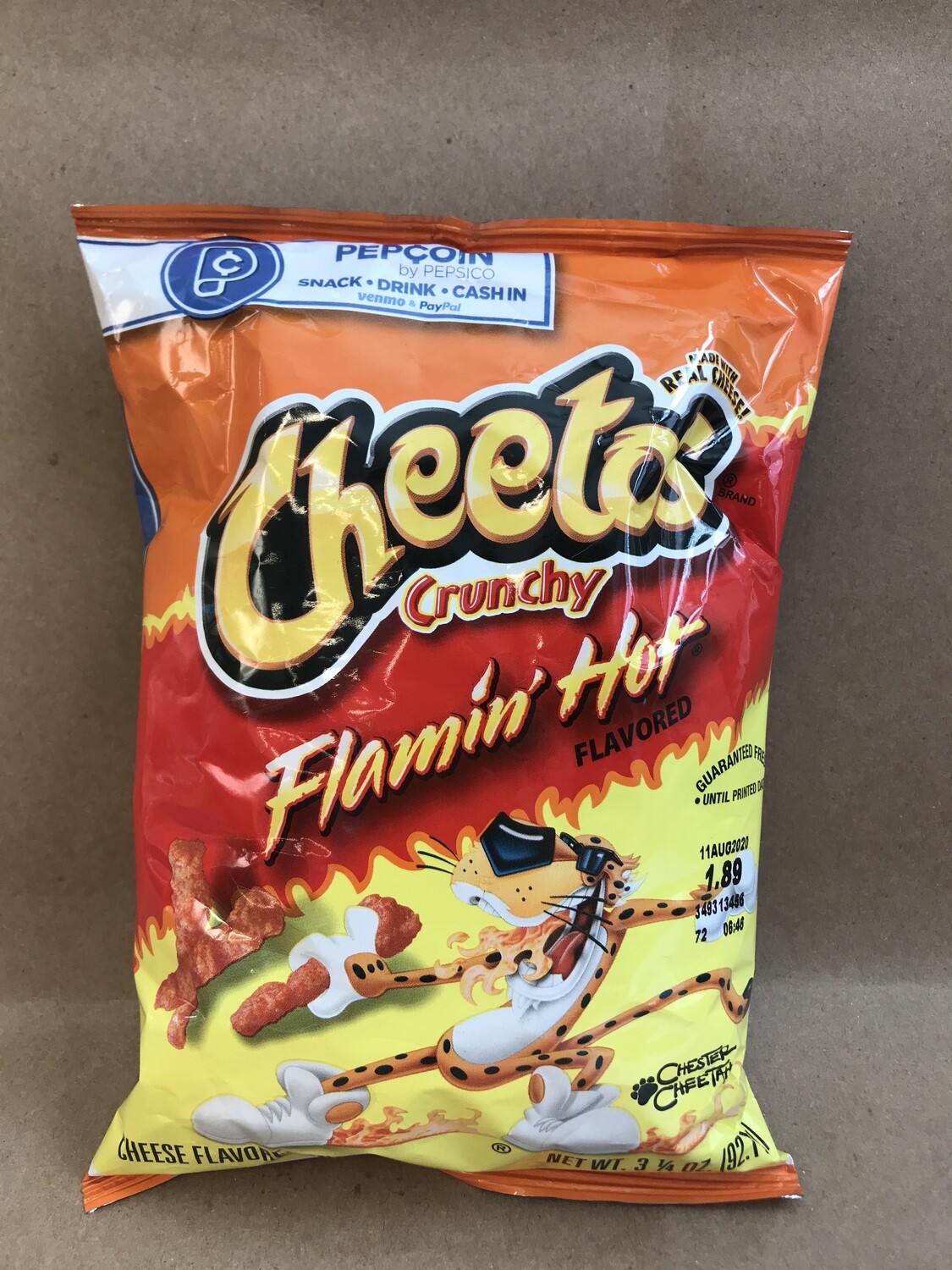 Chips / Small Bag / Cheetos Flamin Hot, 3.5 oz