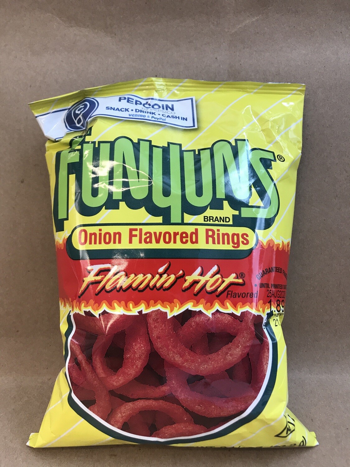 Chips / Small Bag / Funyuns Flamin Hot, 2.3 oz