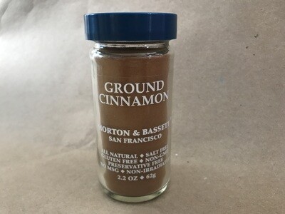 Grocery / Spice / Morton & Bassett Cinnamon Ground, 2.2 oz