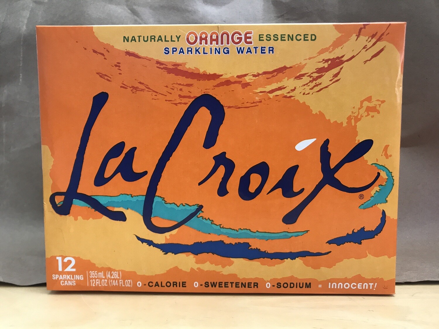 Beverage / Water / La Croix Orange, 12 pk