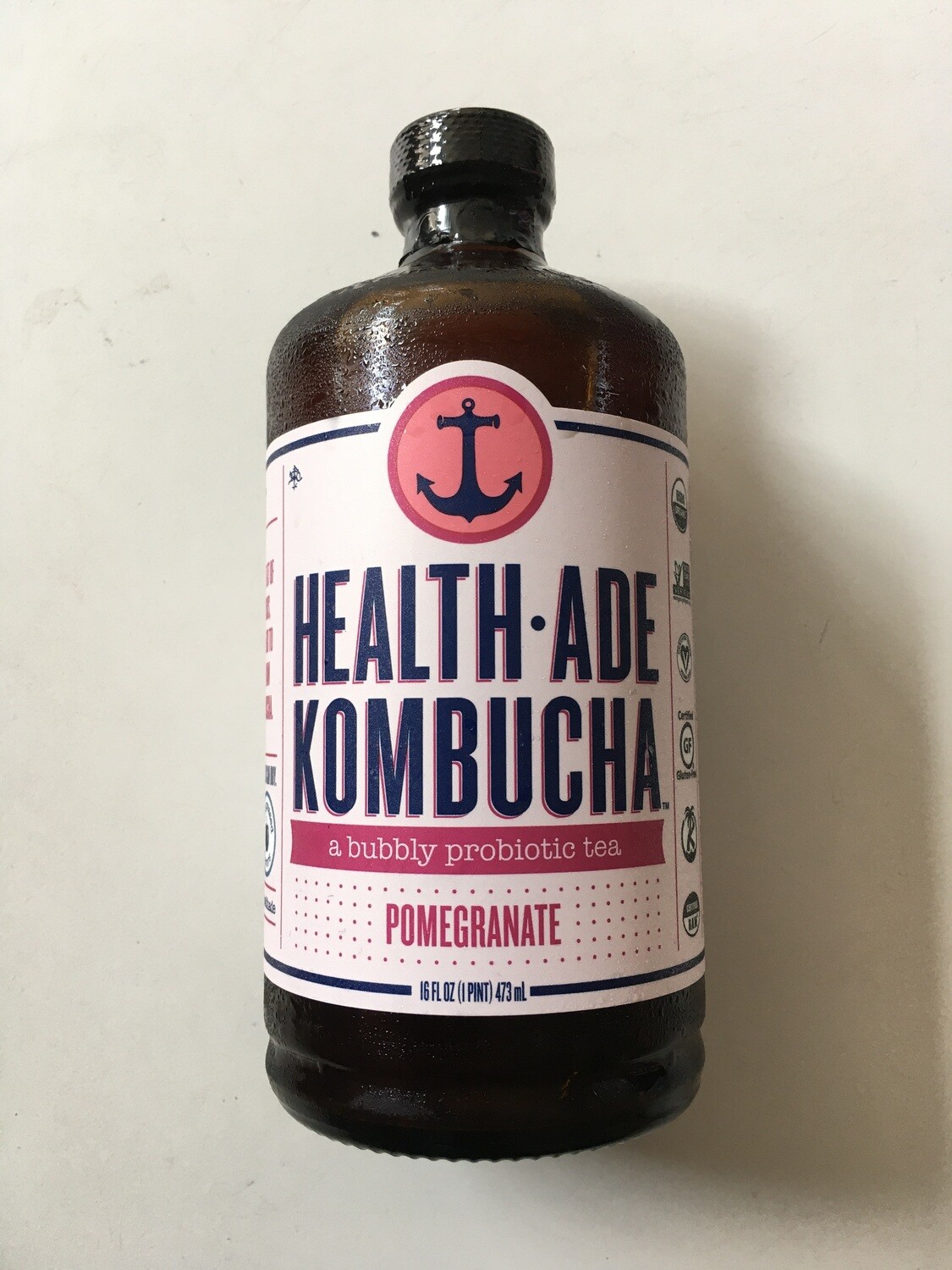 Beverage / Kombucha / Health-Ade Kombucha, Pomegranate