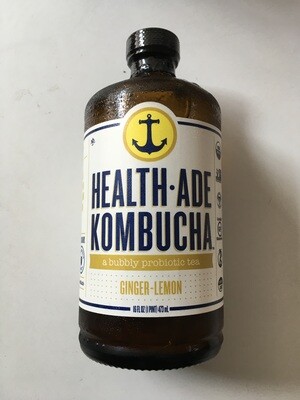 Beverage / Kombucha / Health-Ade Kombucha, Ginger Lemon