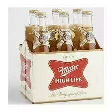 Beer / 6 Pack / Miller High Life 6pk Bottles