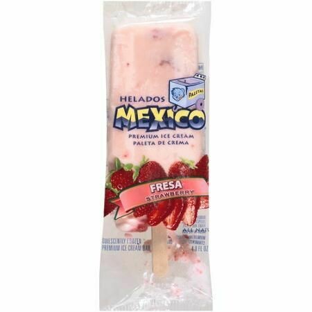 Frozen / Ice Cream Novelty / Helados Mexico Strawberry Cream