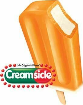 Frozen / Ice Cream Novelty / Orange And Cream Bar