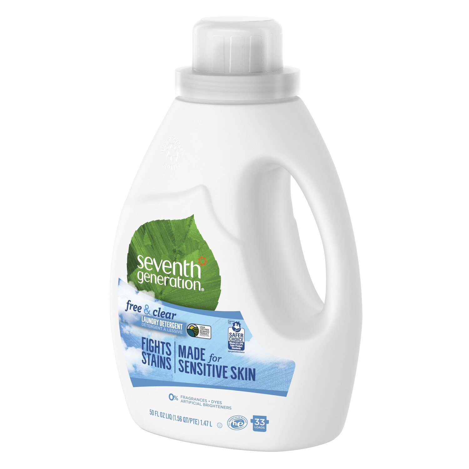 Household / Laundry / 7th Generation Laundry Free/Clear 50 Fl oz.