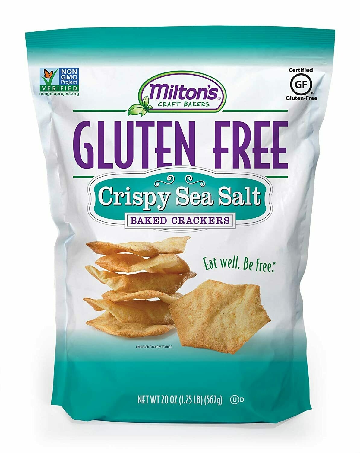 Grocery / Crackers / Milton's Sea Salt Gluten Free Cracker, 4.5 oz