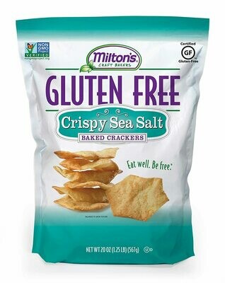 Grocery / Crackers / Milton's Sea Salt Gluten Free Cracker, 4.5 oz