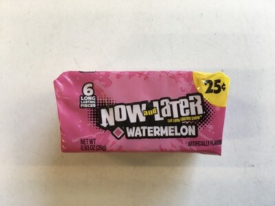 Candy / 25-Cent Candy / Now and Later Watermelon