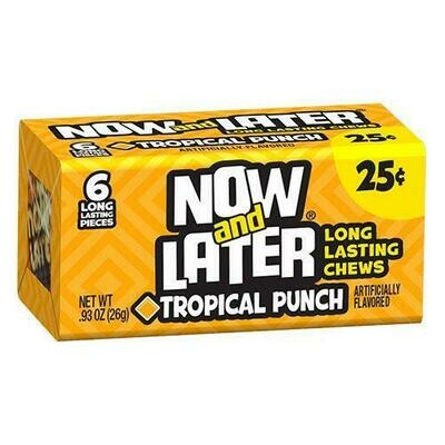 Candy / 25-Cent Candy / Now and Later Tropical punch