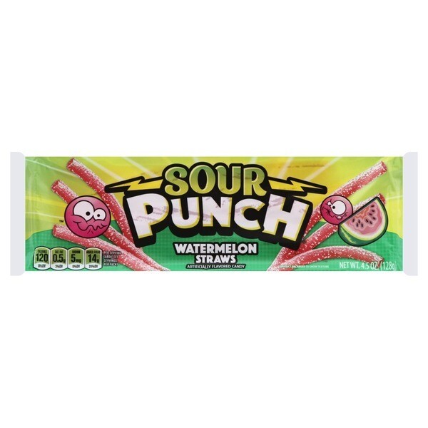 Candy / Candy / Sour Punch Straws Watermelon