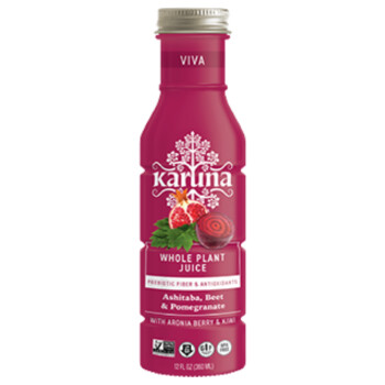 Beverage / Juice / Karuna Prebiotic Whole Plant Juice, Viva, 12 oz.