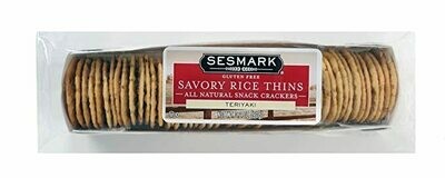 Grocery / Crackers / Sesmark Savory Teriyaki crackers, 3.2 oz