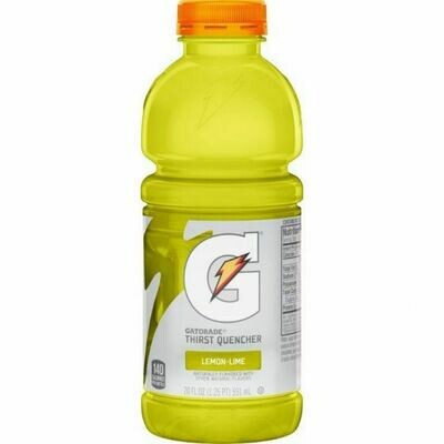 Beverage / Sports Drink / Gatorade Lemon Lime, 20 oz