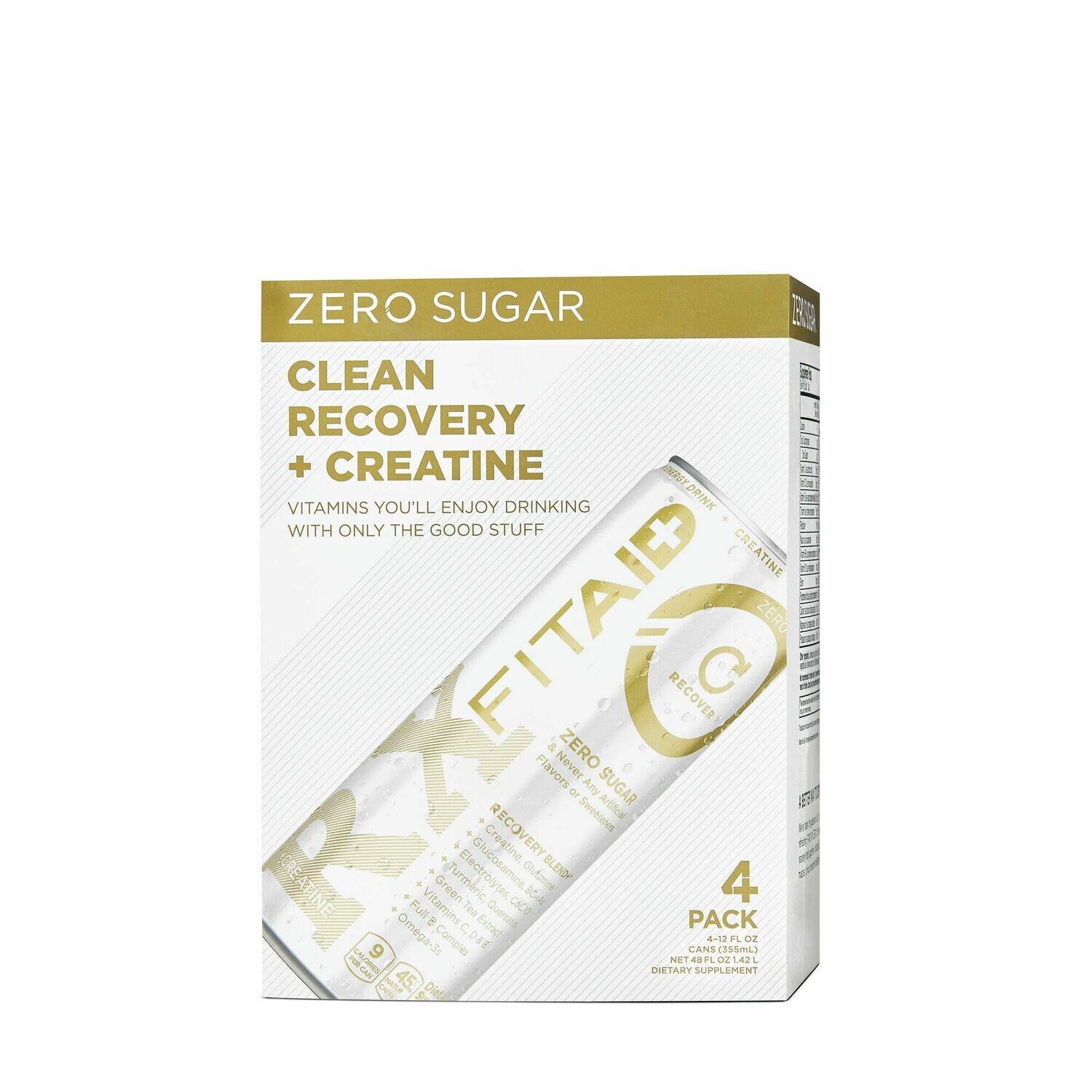 Beverage / supplement / Lifeaid Fitaid RX Recovery Zero Sugar, 4pk