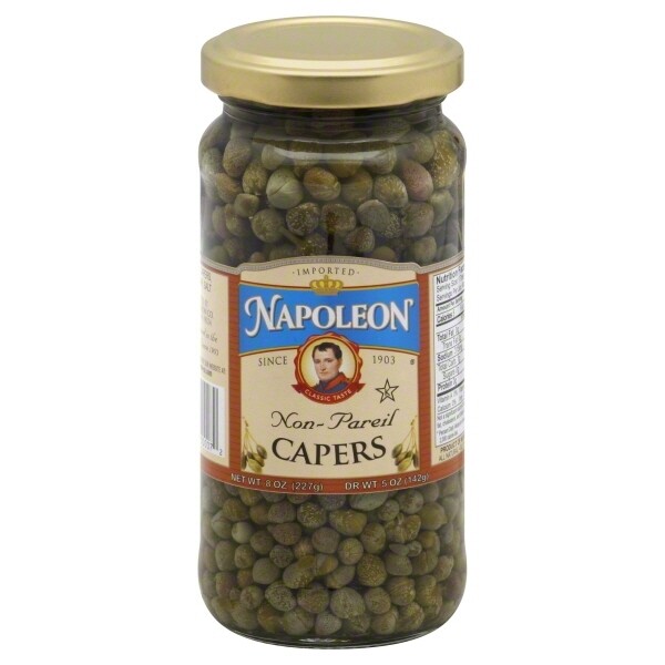 Grocery / Condiments / Napoleon Non-Pariel Capers, 8 oz