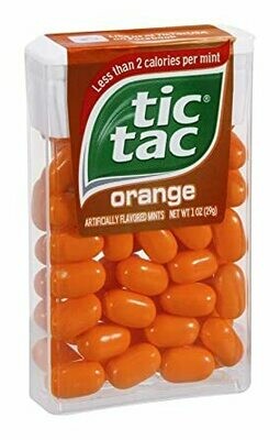 Candy / Mints / Orange Tic Tacs