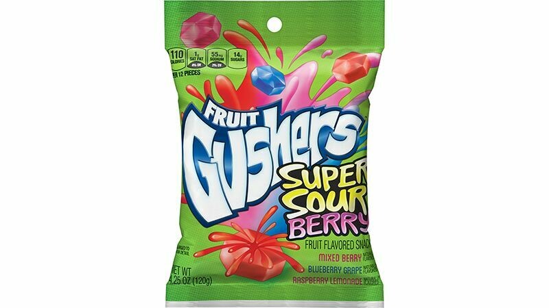 Candy / Sour / Super Sour Gushers 25 oz