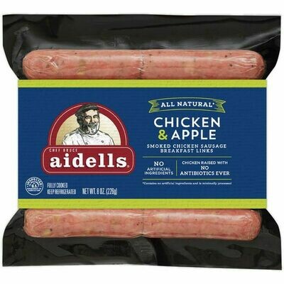 Deli / Meat / Aidell's Sausage, Chicken/Apple Breakfast Link, 8 oz