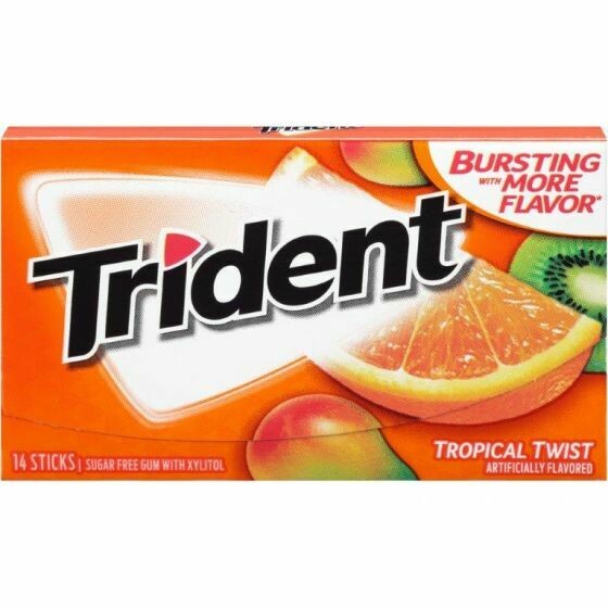 Candy / Gum / Trident Tropical Twist