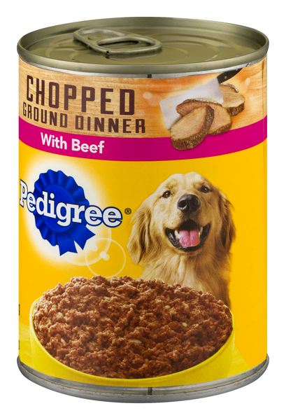 Household / Pet / Pedigree Dog Food, Chopped Beef