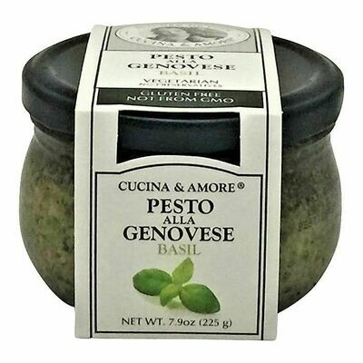 Grocery / Sauces / Cucina Amore Pesto Genovese, 7.9 oz