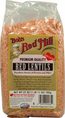 Grocery / Beans / Bob's Red Lentils