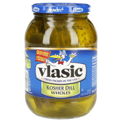 Grocery / Condiments / Vlasic Dill Pickles, 46 fl oz