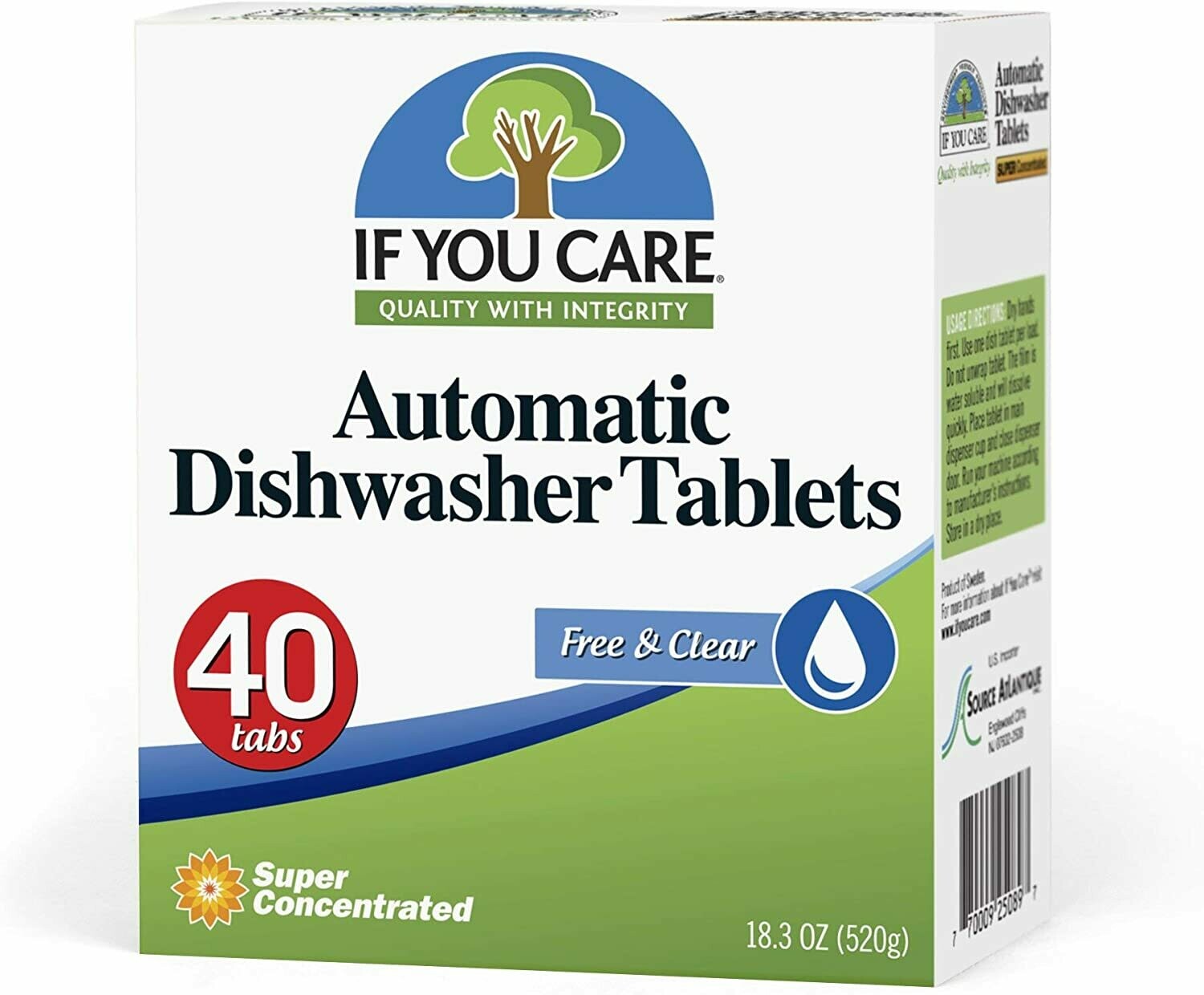 Household / Detergents / If You Care Dishwasher Tablets