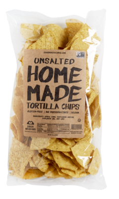 Chips / Big Bag / Sabor Mexicano Unsalted Tortilla Chips, 12 oz.