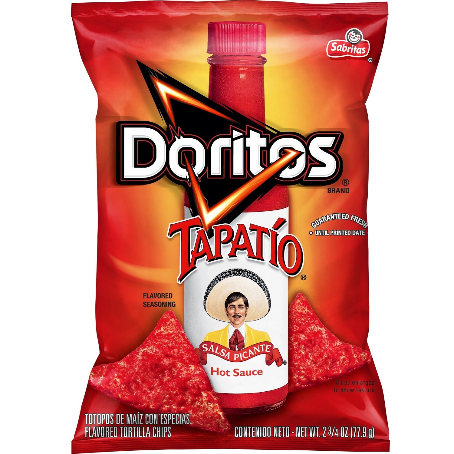 Chips / Small Bag / Doritos Tapatio 2.75 oz