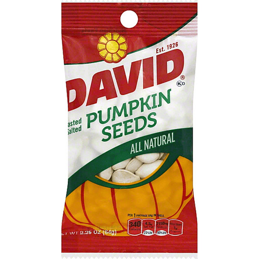 Snack / Snack / David's Pumpkin Seeds, 2.25 oz