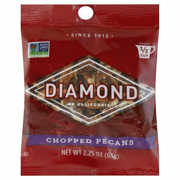 Snack / Nuts / Diamond Chopped Pecans, 2.25 oz